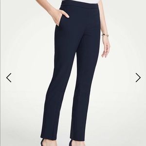 J crew navy ankle suit pant